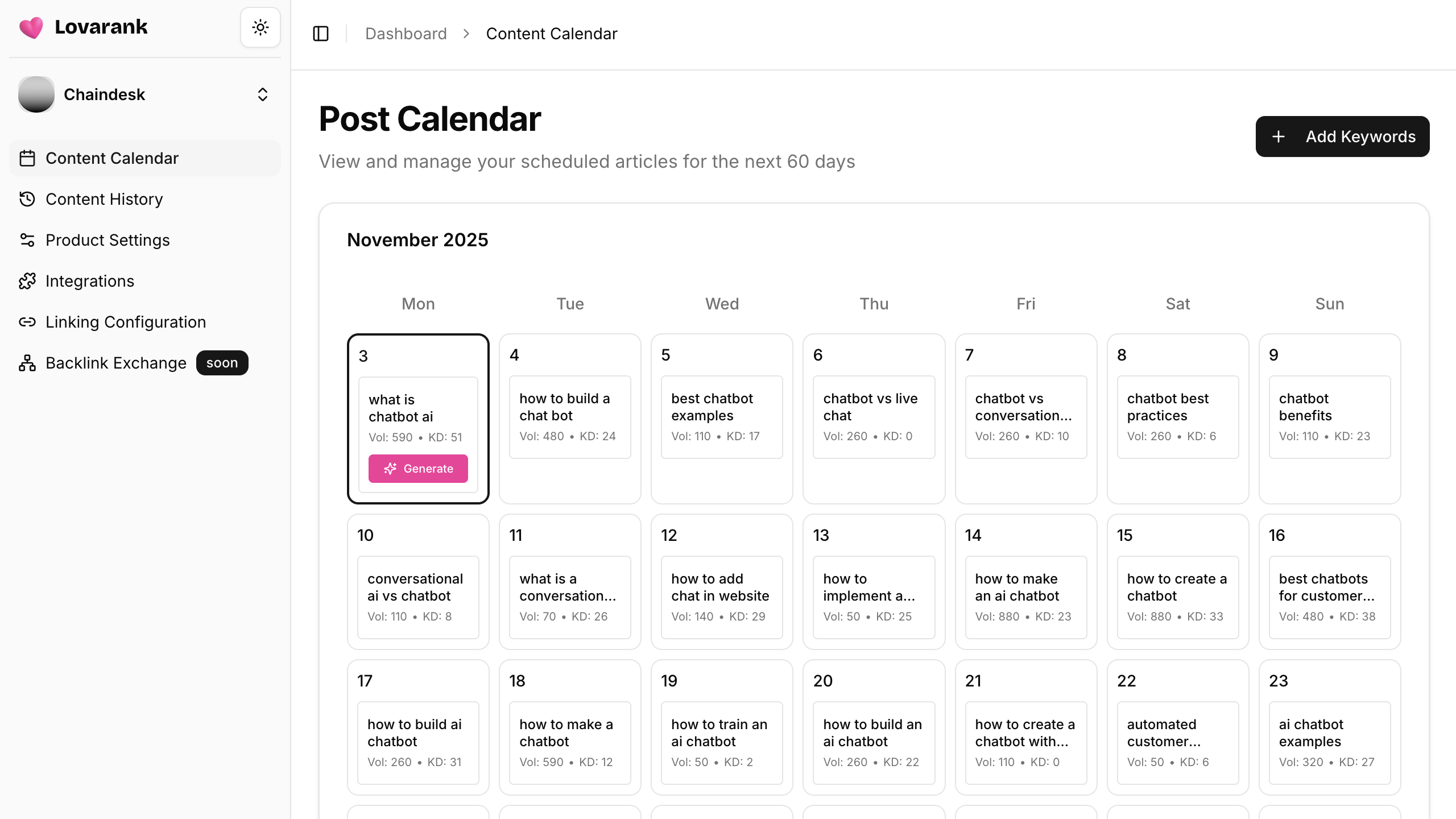 AI Blog Post Generator